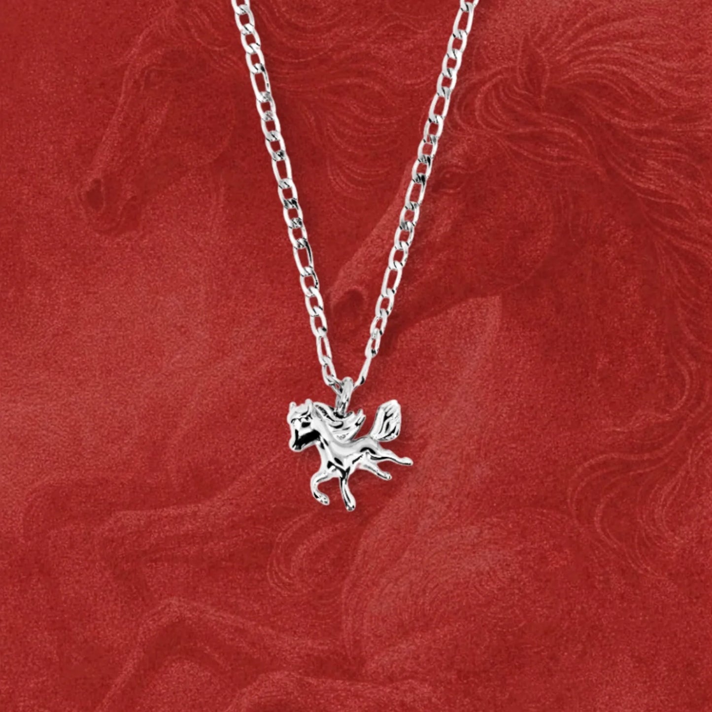 Running Horse Necklace