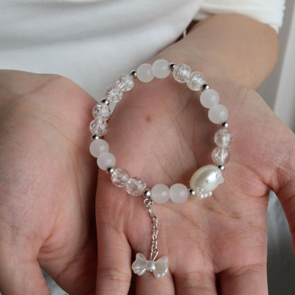 White Kitty - Handmade Bracelet