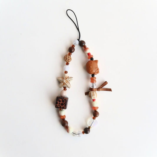 Brown Kitty - Kitty Phone Charm