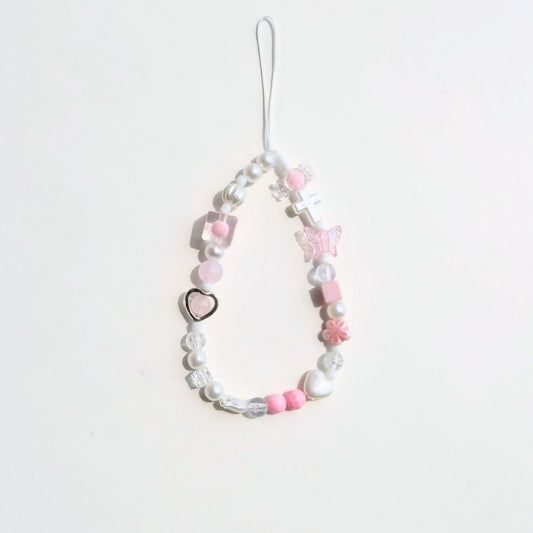 Pink Sakura - Flower Phone Charm
