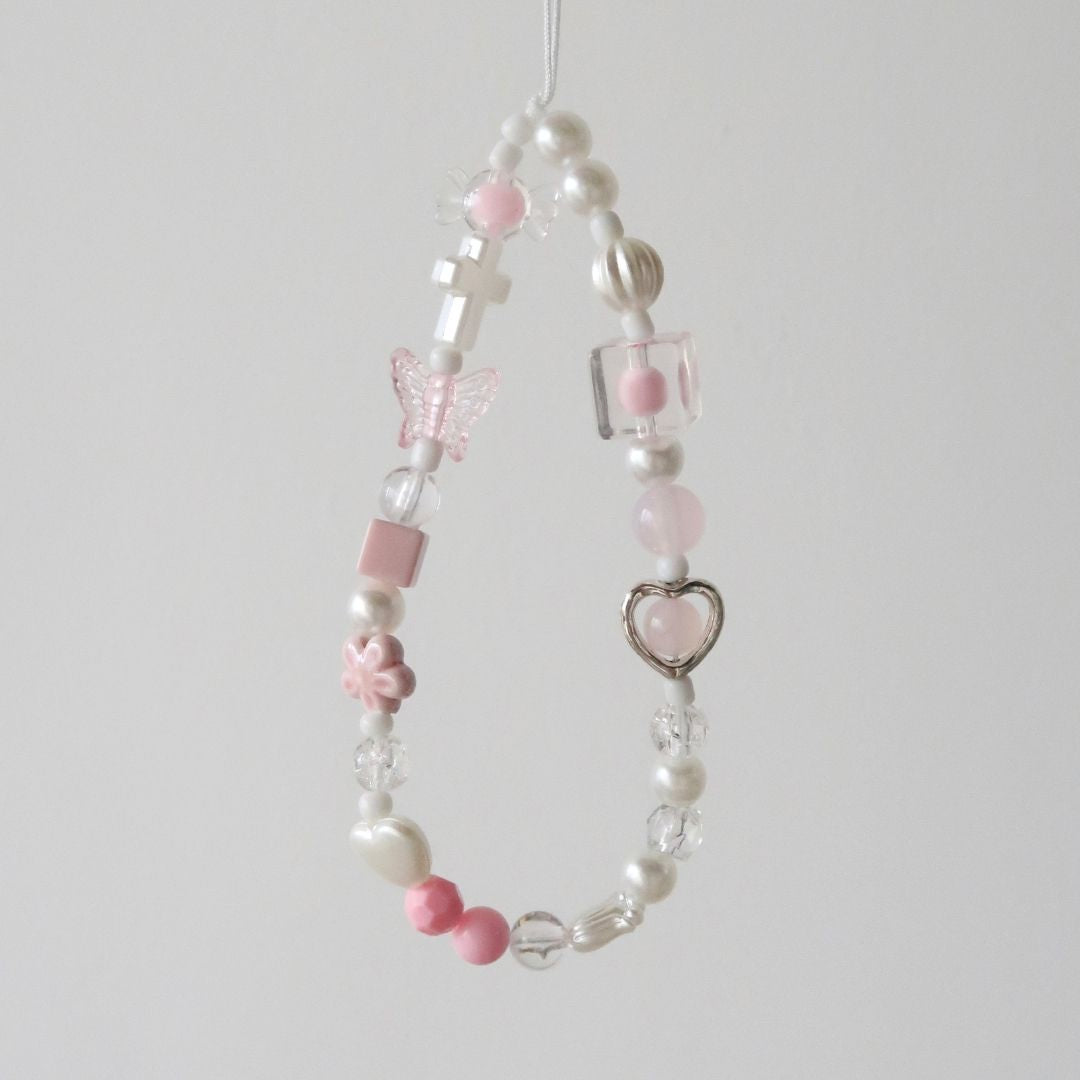 Pink Sakura - Flower Phone Charm