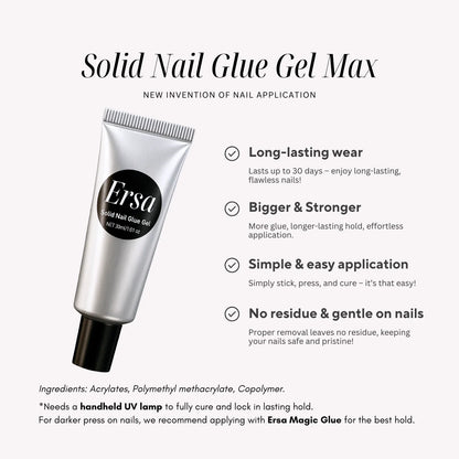 Solid Nail Glue Gel Max